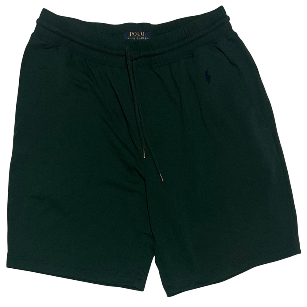 Polo Ralph Lauren Green Sleep Shorts Men’s Size Medium Dark Green Drawstring
